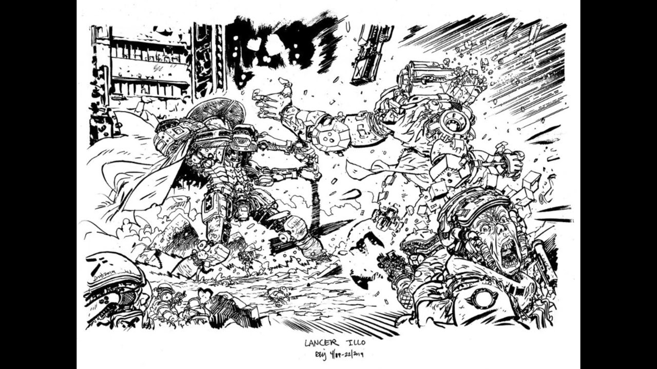 LANCER rpg Combat Music, Industrial/cyberpunk
