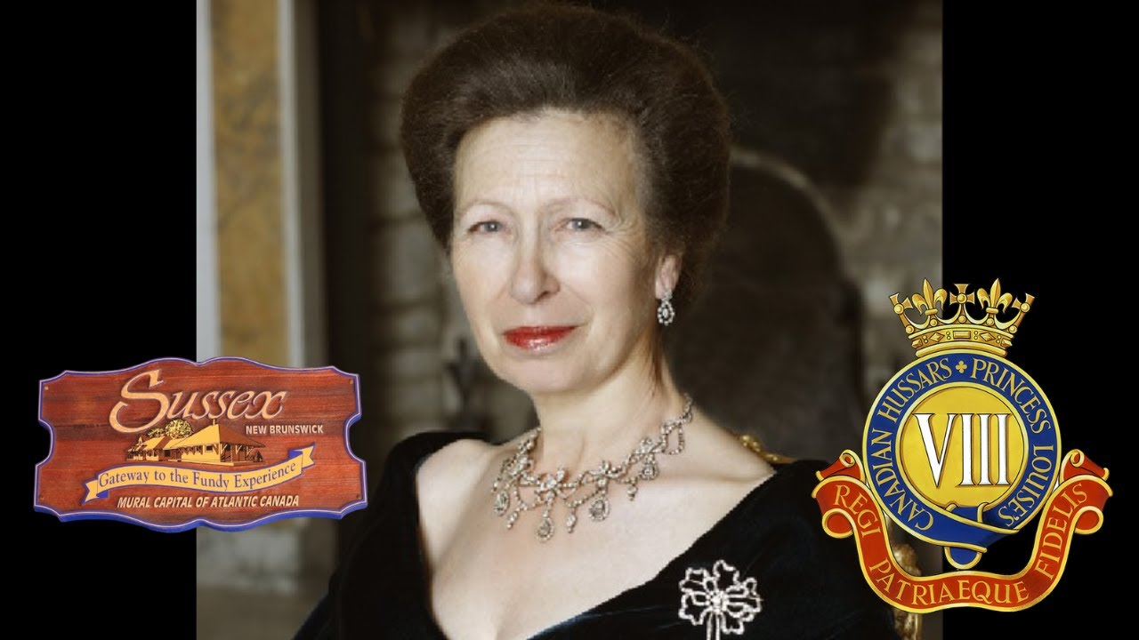 Princess Anne visits sussex 2023 | 8th Hussars 175th anniversary