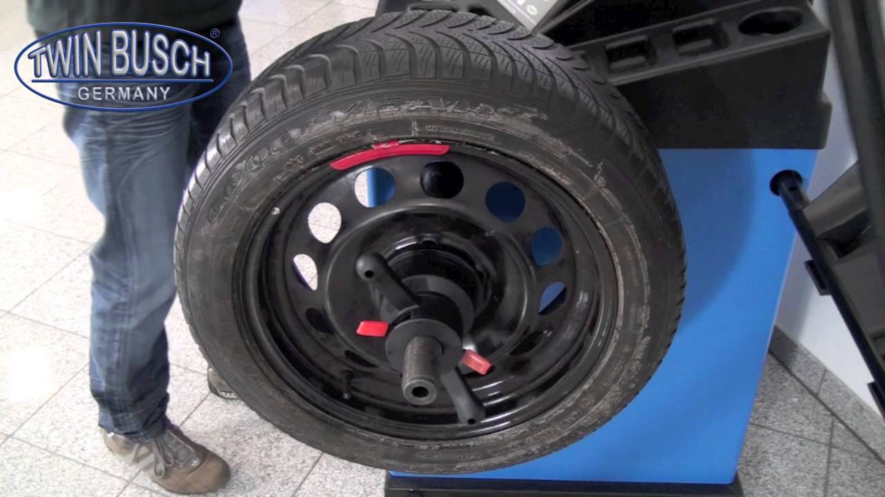 Twin Busch ® Wheel balancers TW F 23 Calibration