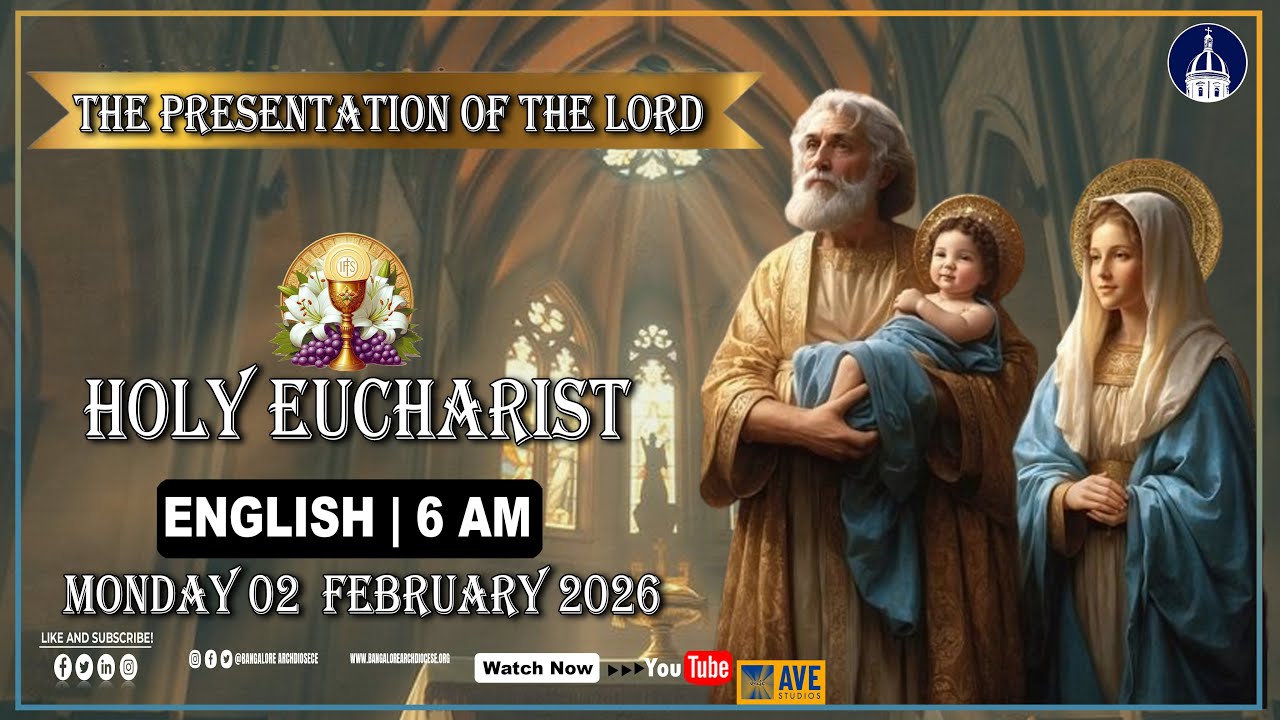 02.02.2026 | English Live Mass | Rev. Fr. Adrian F.C. Mascarenhas