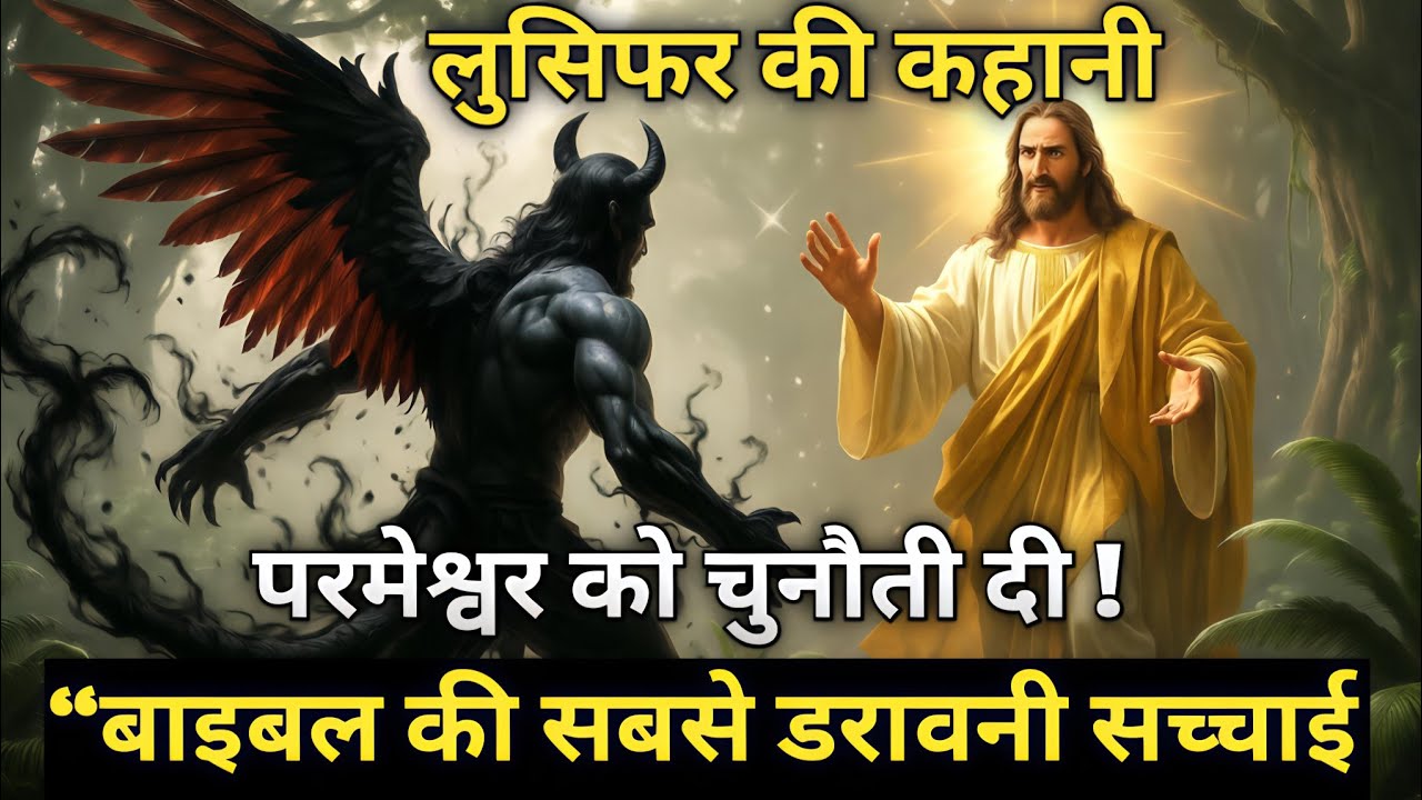 “जब स्वर्ग का सबसे सुंदर देवदूत Lucifer सैतान बन गया | Lucifer की कहानी | Bible की सच्चाई |