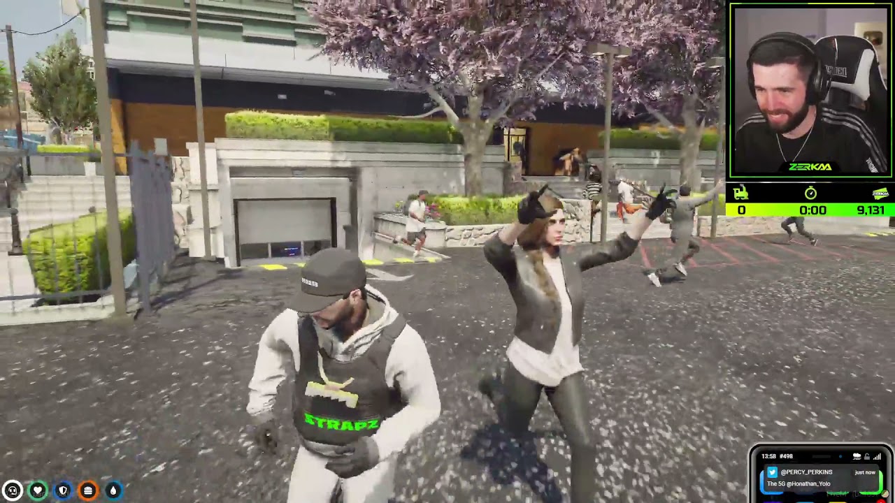 ANGELDEM,CRACHEADS N SOME RANDOMS RAID LSPD 🤣  #gta #nopixel #roleplay #grandtheftauto