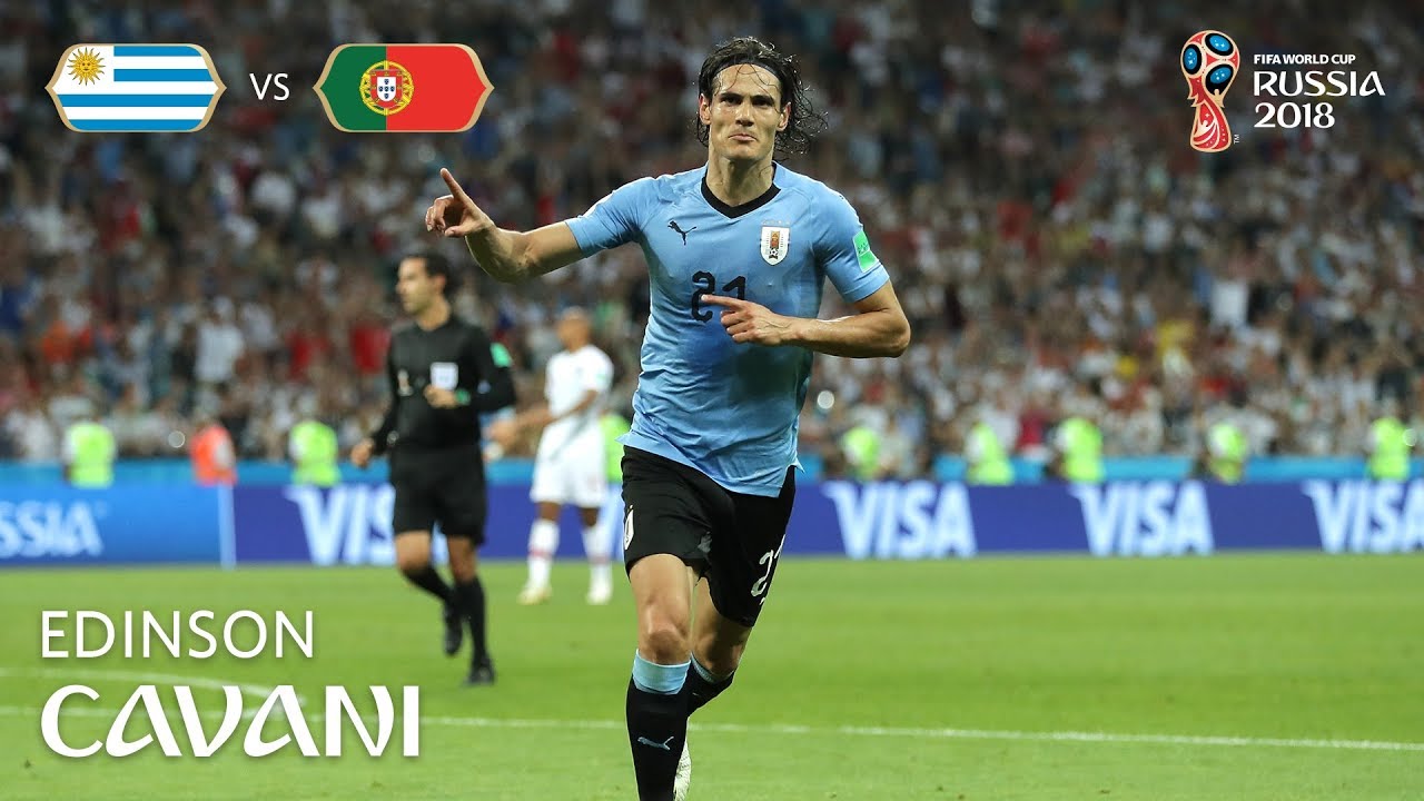 Edinson CAVANI Goal 2  - Uruguay v Portugal - MATCH 49