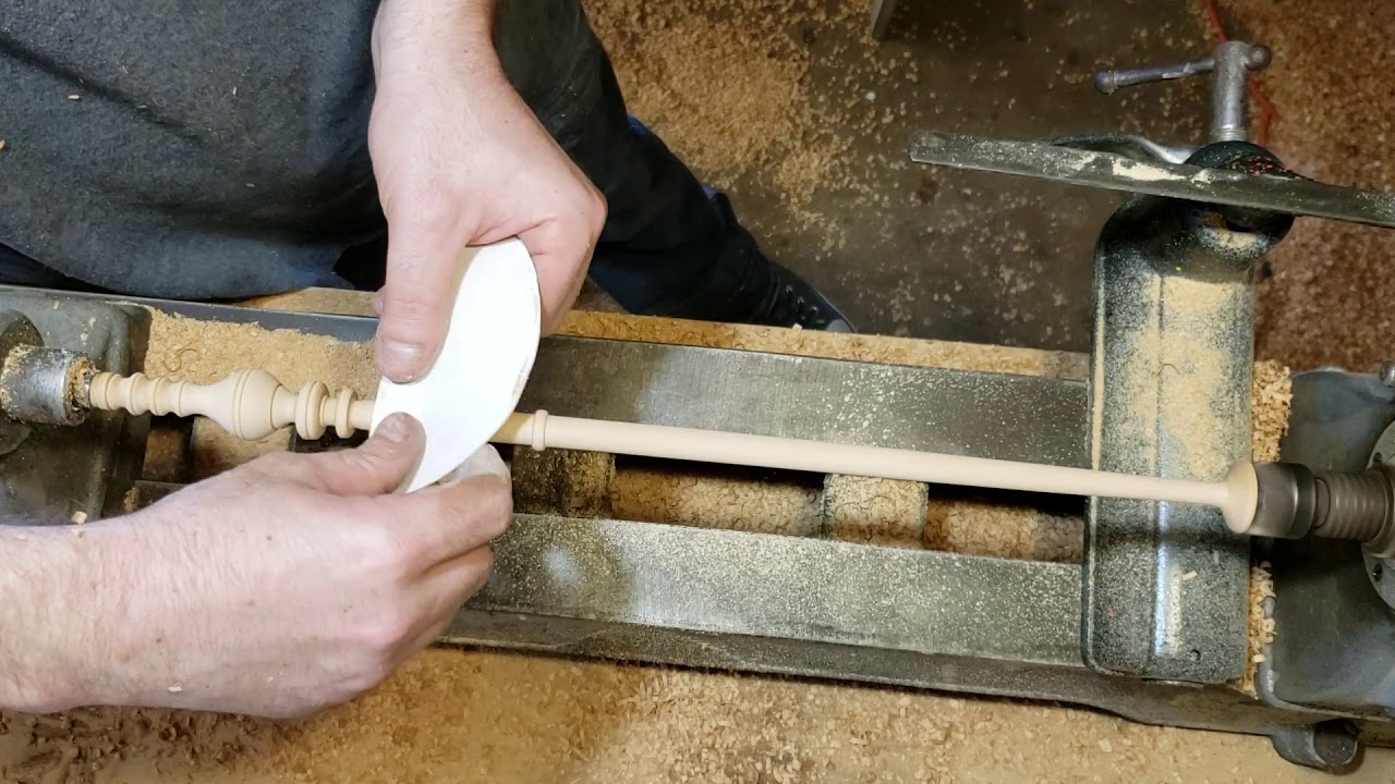 Making Minerva McGonagall's wand from scratch on wood lathe