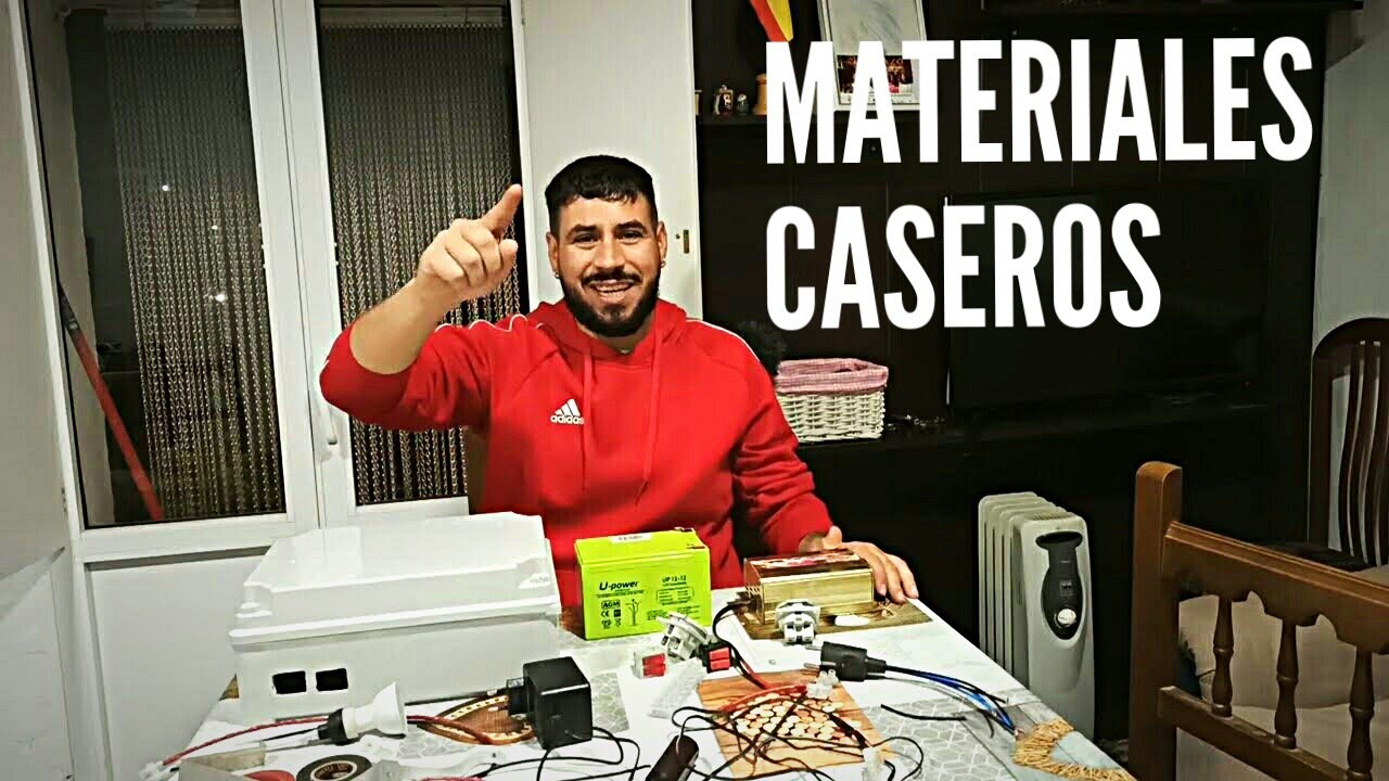 Como hacer una ESTACIÓN de ENERGÍA con materiales CASEROS