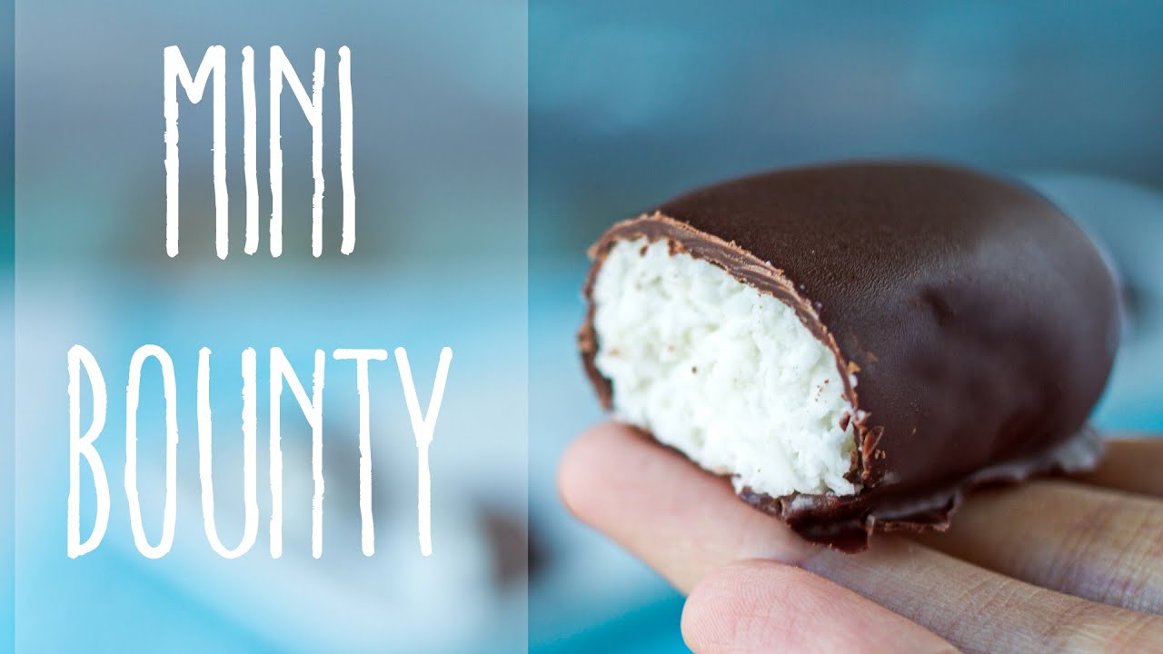 Bounty, cioccolatini al cocco | Ricetta Vegan
