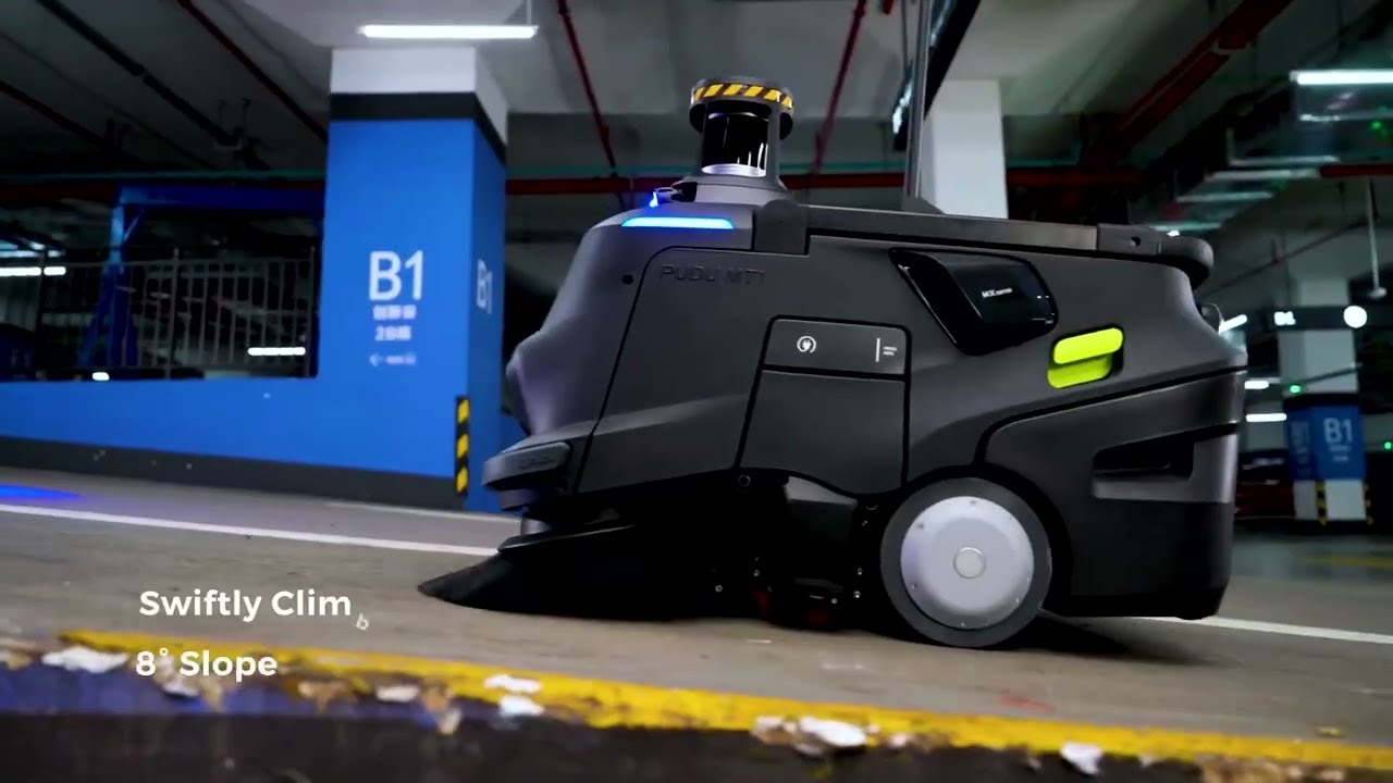 Meet The Pudu MT1 MAX | Cleaning Robotics