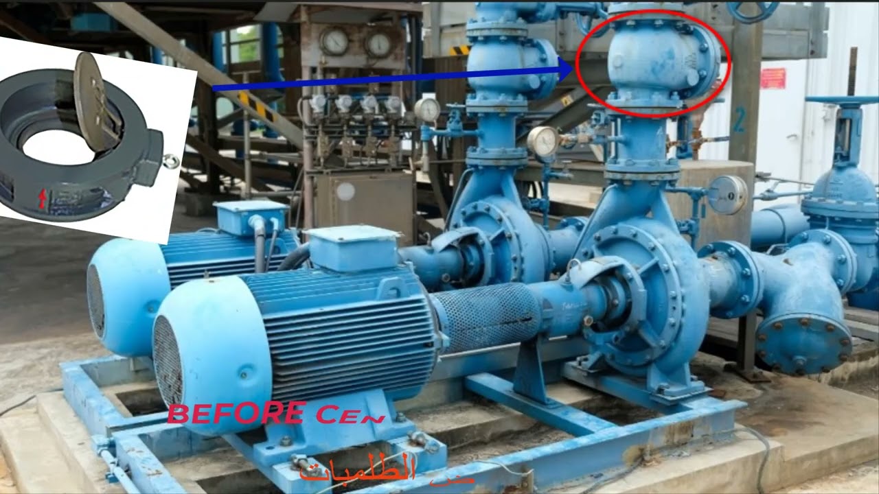 minimum flow line and for start up