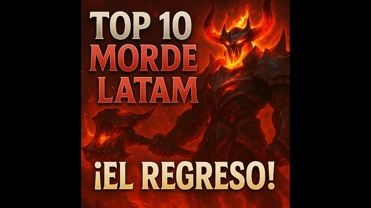TOP 10 MORDE LAN LAS #leagueoflegends