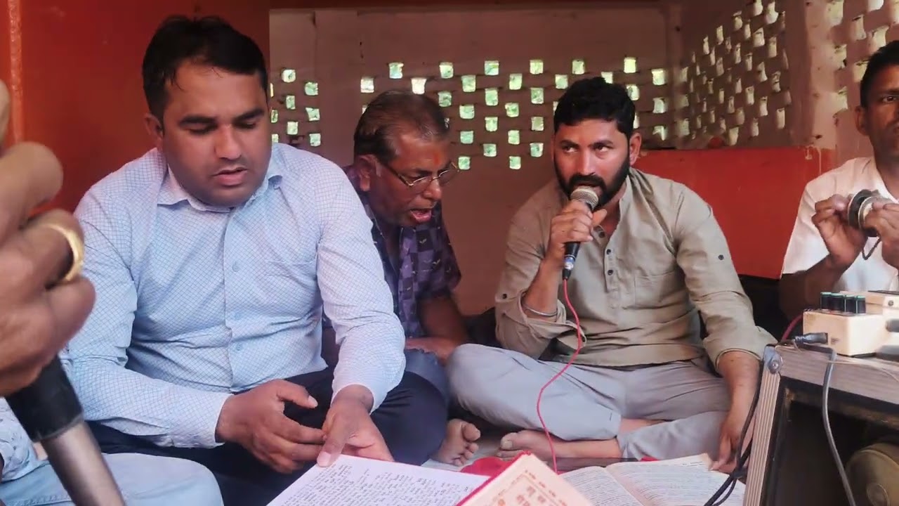 गर्रा चौकी हनुमान मंदिर में भव्य रामायण सुंदरकांड पाठ | ग्राम हथौड़ा द्वारा धार्मिक आयोजन 🙏