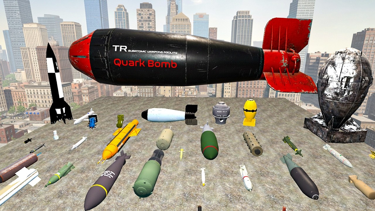 Testing Every Nuclear Bomb on City Buildings in GMod