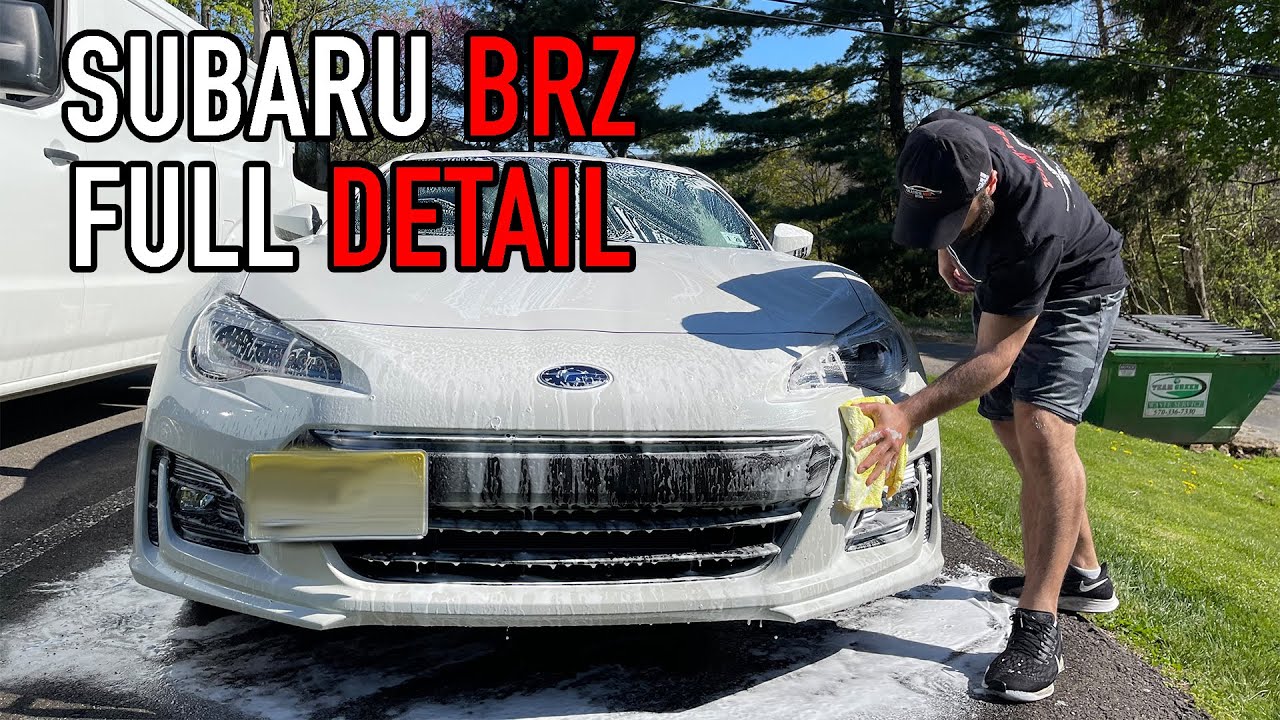Subaru Brz Full Detail | Back to New