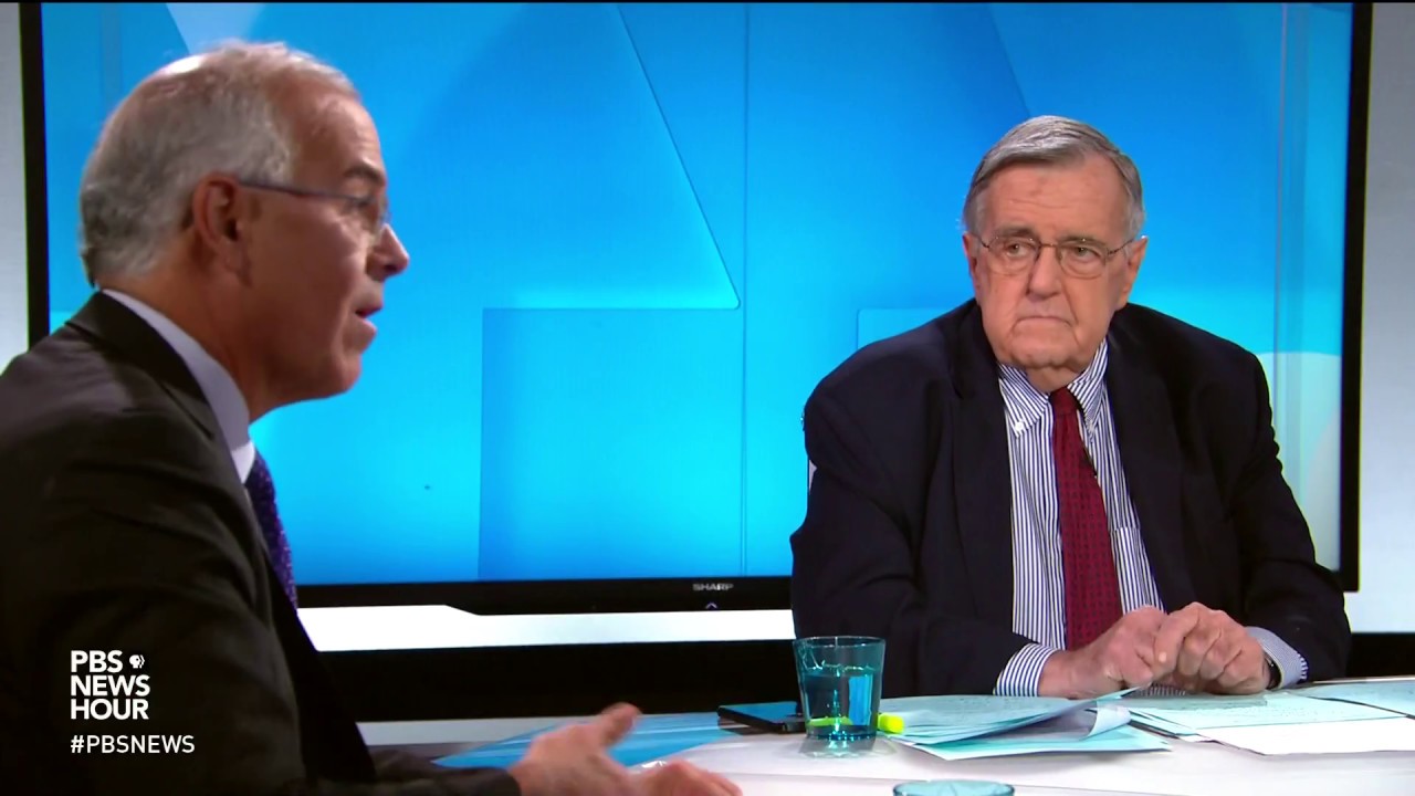 Shields and Brooks on Trump’s role in the economy, Michael Cohen and the Russia probe