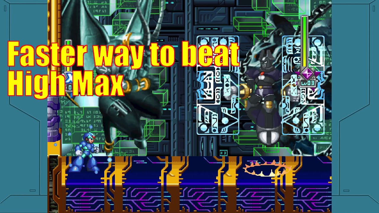 New and faster way to beat High Max in a minimalist Speedrun | Mega Man X6