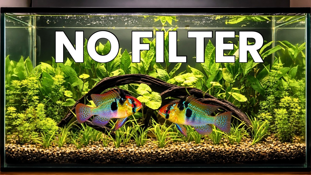 Natural Planted Dirted Tank Tutorial | Low Tech Aquascape & Ecosystem Aquarium | No Filter, No Co2