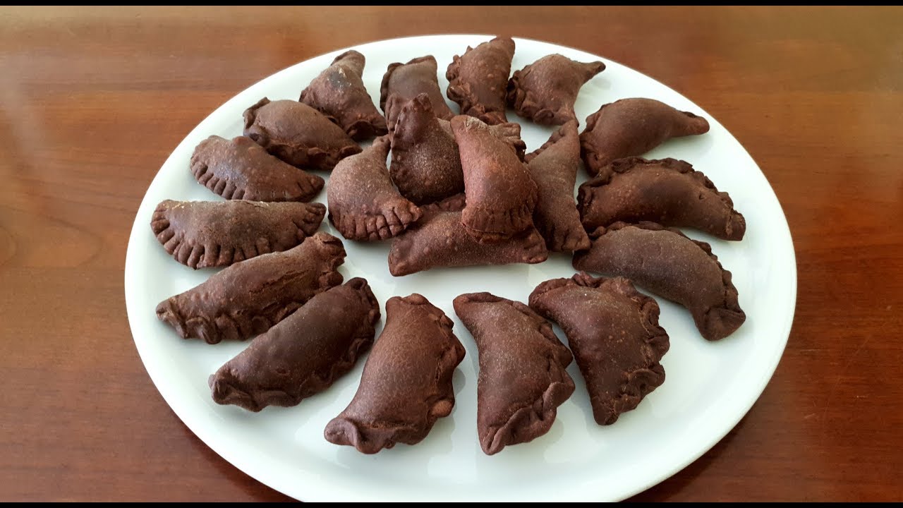 MEZZELUNE AL CACAO RIPIENE⭐RITA CHEF | Una golosa tentazione.
