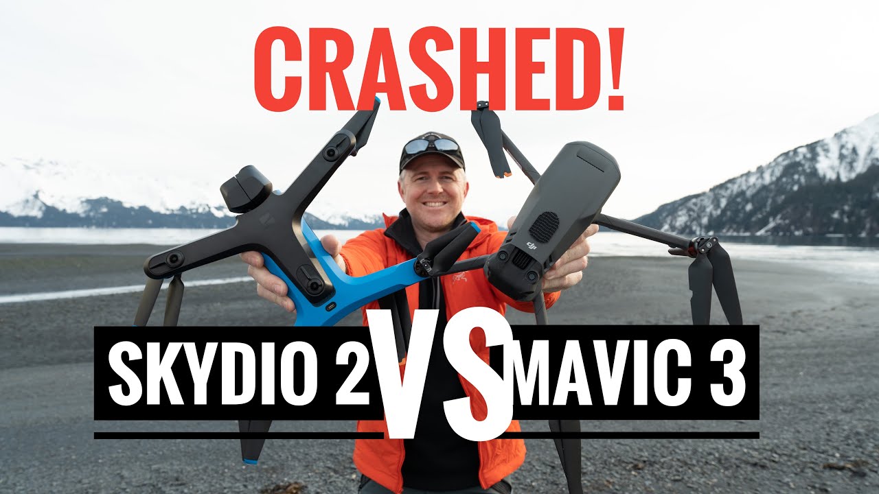 Тест на прочность Mavic 3 Active Track против Skydio 2