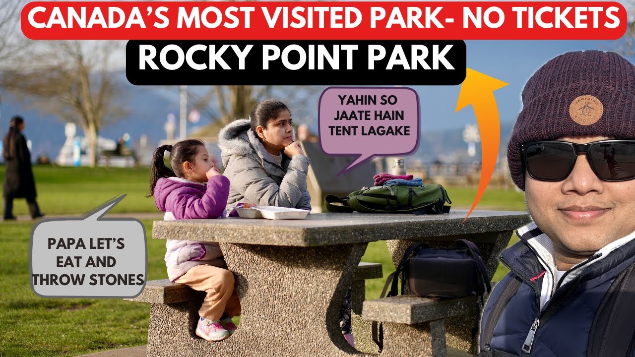 Best place to visit on a Sunny Winter Day in Canada | Jahan humne #bajaj #qute dekha#rockypoint