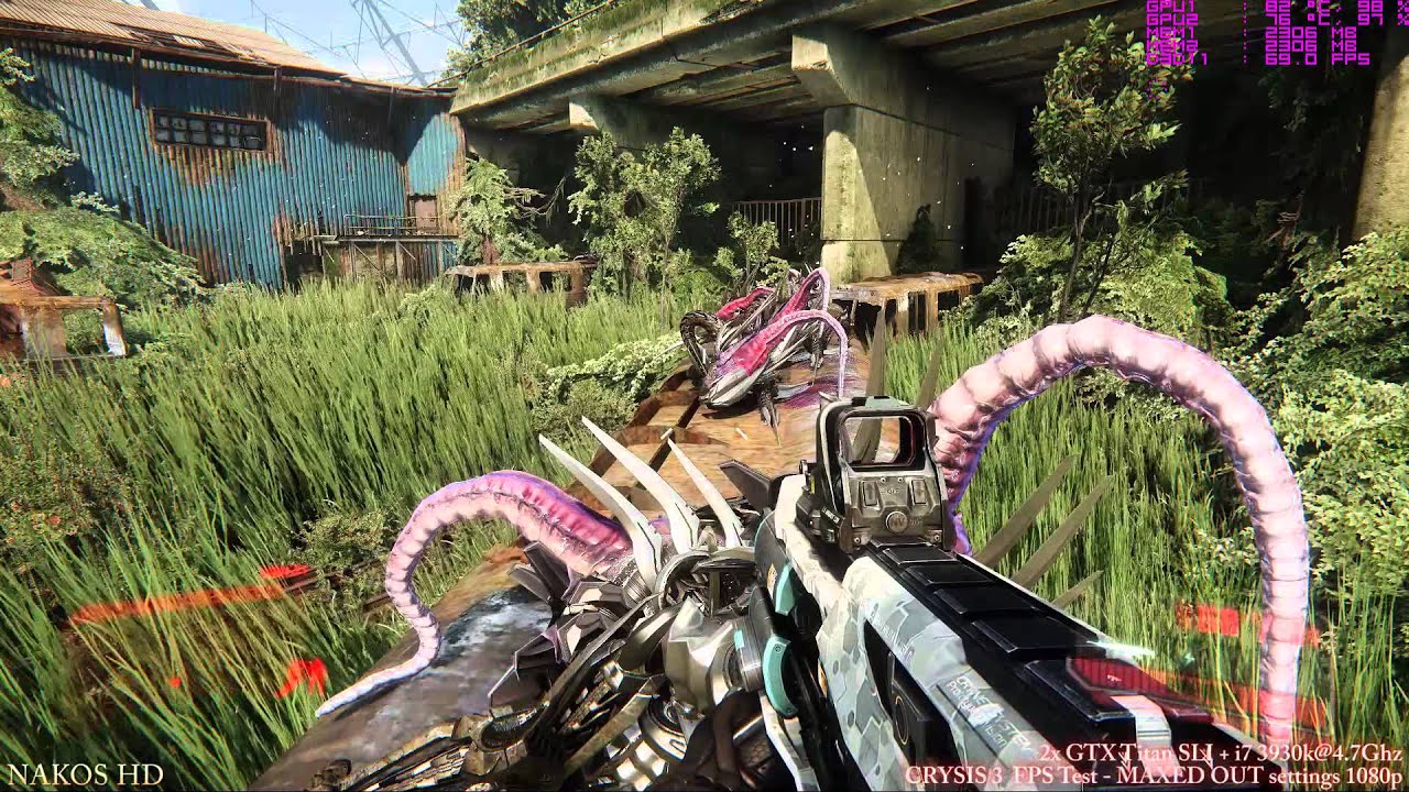 Gtx Titan (2x) SLI - CRYSIS 3 FPS test