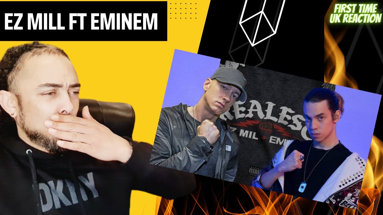 GEN Z ON BLAST!!!! Ez Mil - ft. Eminem - Realest [UK REACTION]
