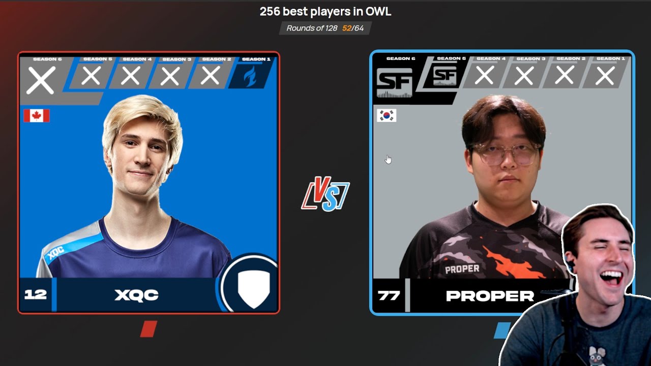Avast chooses the best OWL player of all time | UwUFUFU 256 best players in OWL bracket