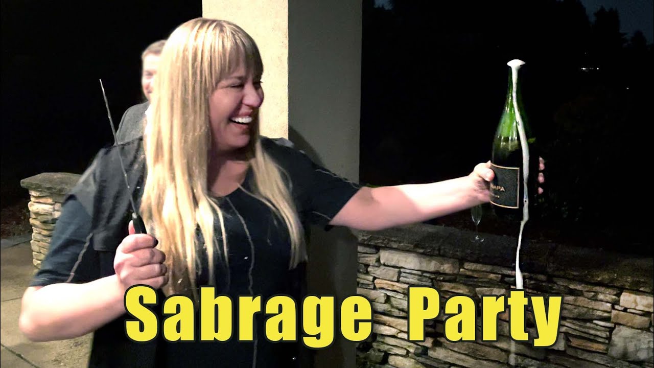 Champagne and Sparkling Wine Tasting | Wine Swinging Club Sabrage Party