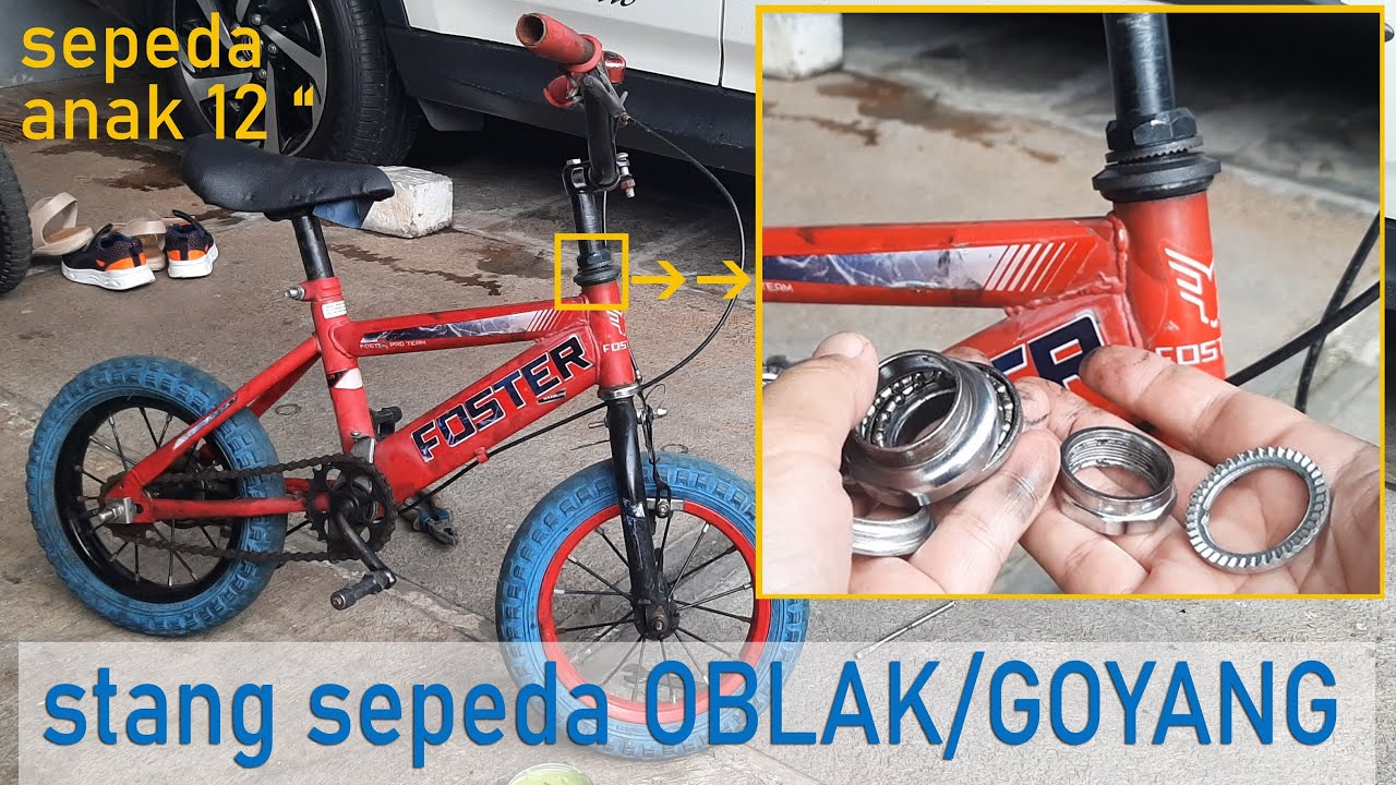cara HEMAT ganti KOMSTIR stang sepeda | SENDIRI pun bisa #tutorial
