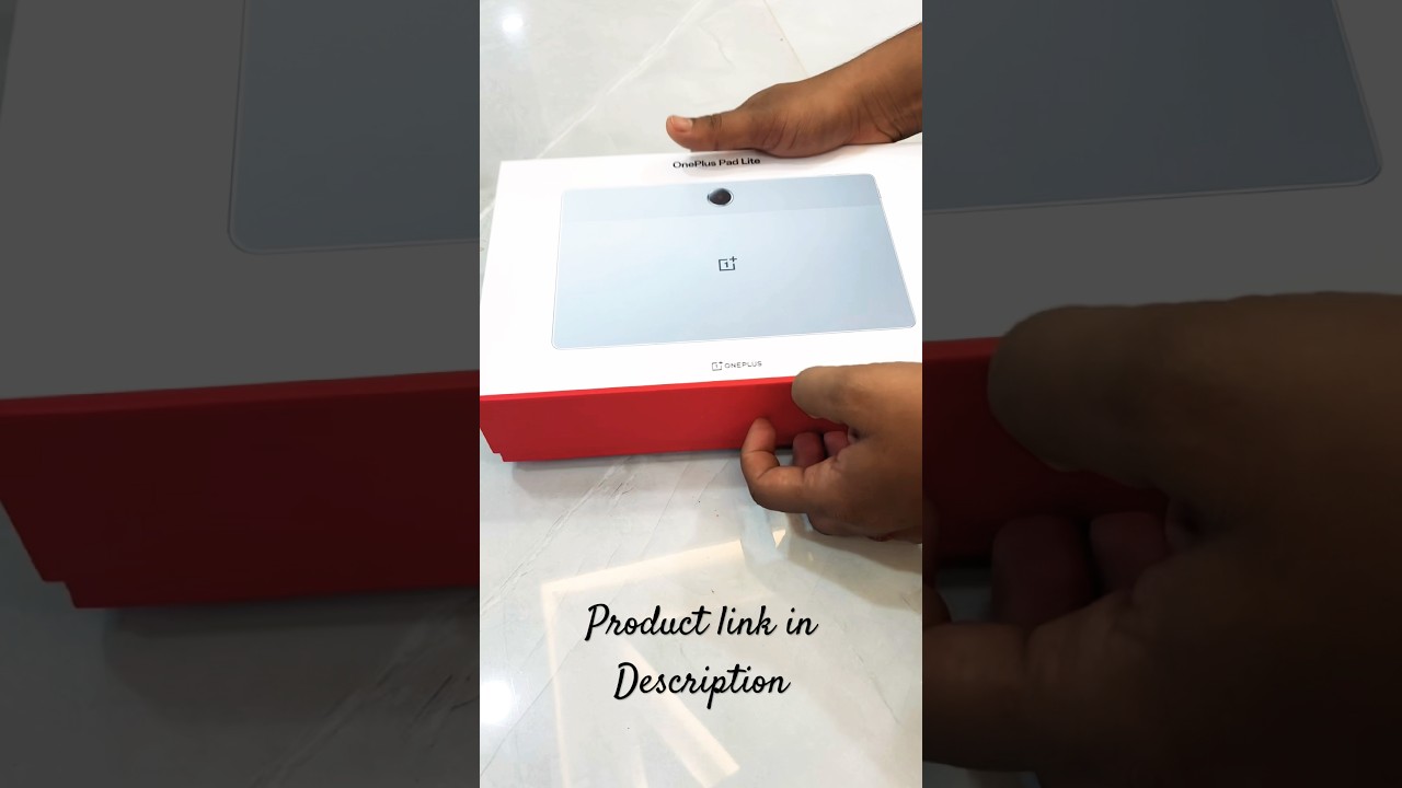 OnePlus Pad Lite &ndash; Budget Tablet, Premium Feel | OnePlus Pad Lite Unboxing