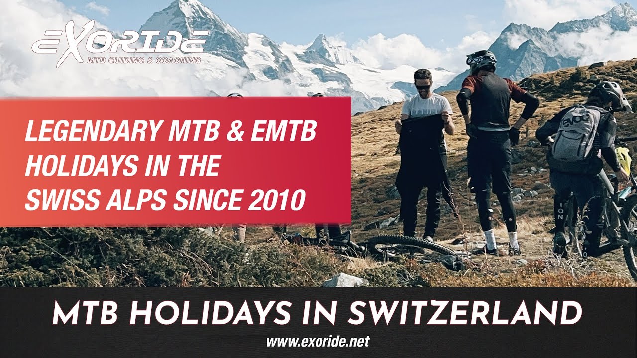 Enduro MTB in the Swiss Alps