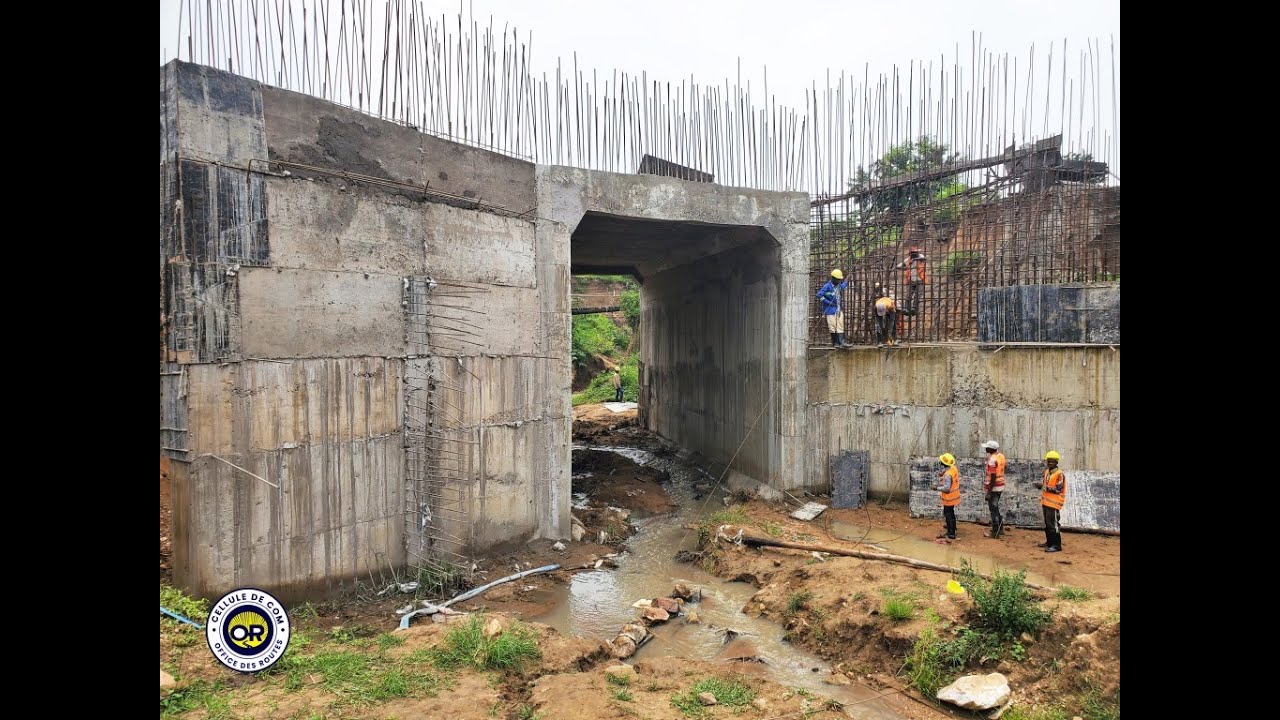 Travaux de construction des 3 ponts dans la plaine de la Ruzizi sur la RN5 (Evolution)