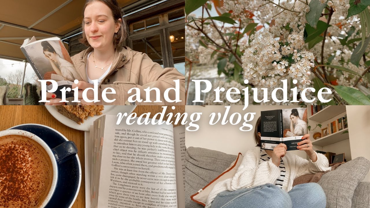 Reading Pride and Prejudice for the First Time 👒📖🌸 READING VLOG