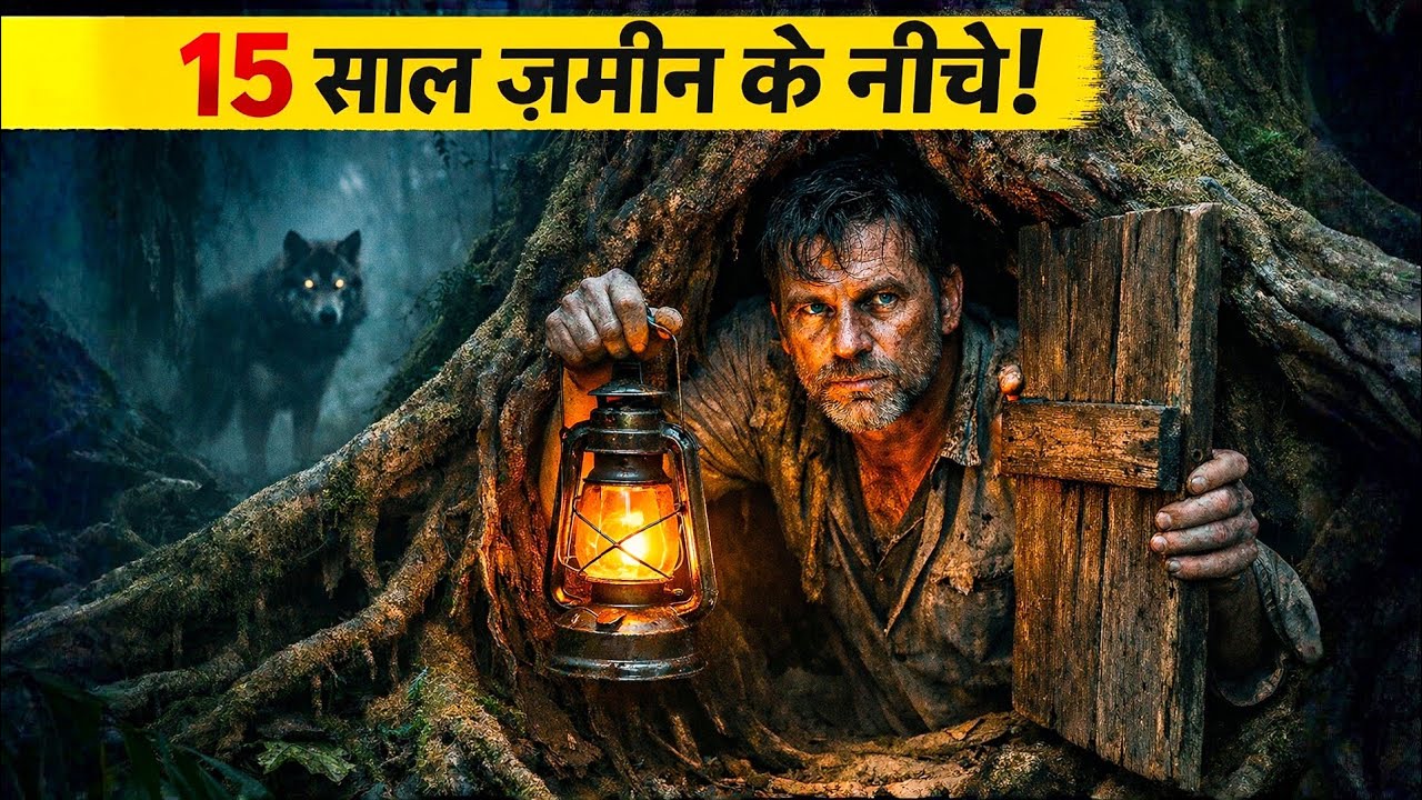 ||“अमेज़न में 15 साल अकेले 🌲 — खोखले पेड़ के अंदर जिन्दा रहा 😨🔥”||