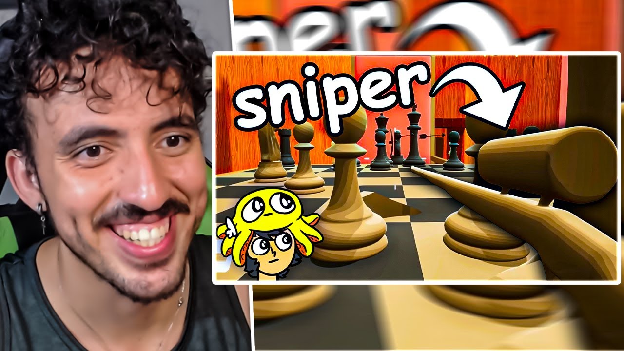 dois abestado jogando xadrez com armas - Saiko | Leozin React