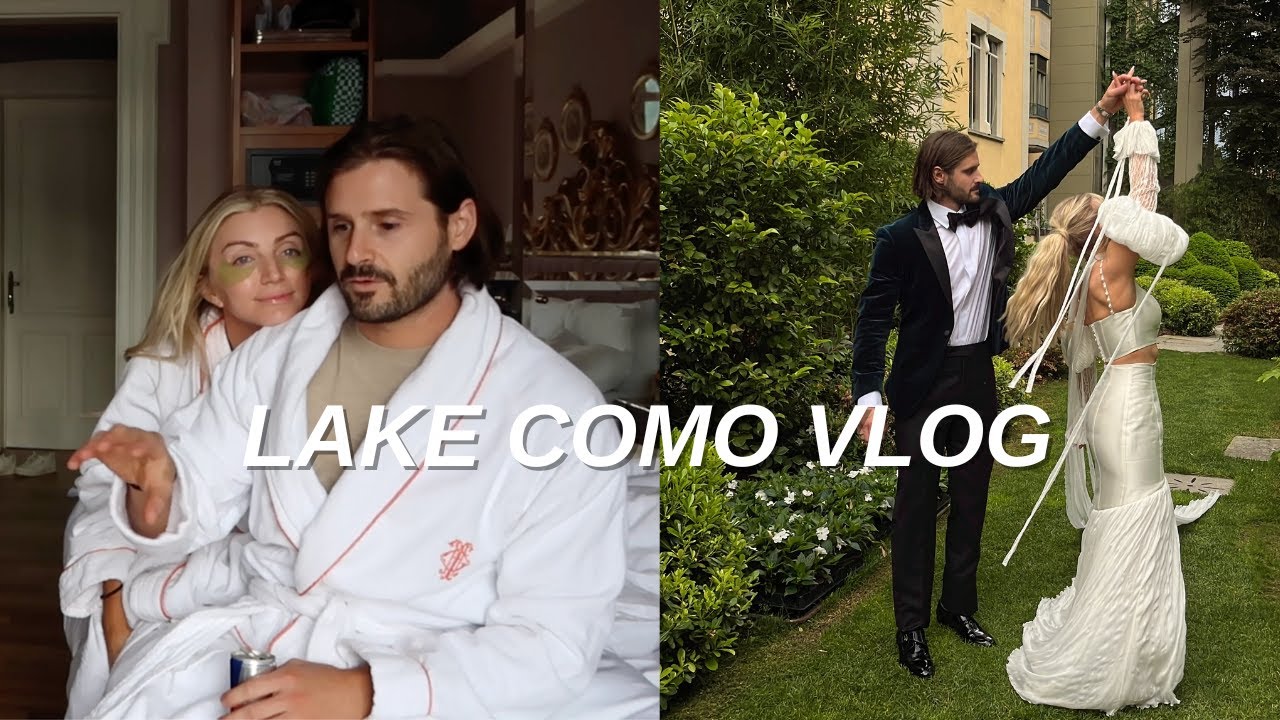 Lake Como Wedding Welcome Party and Travel Vlogg