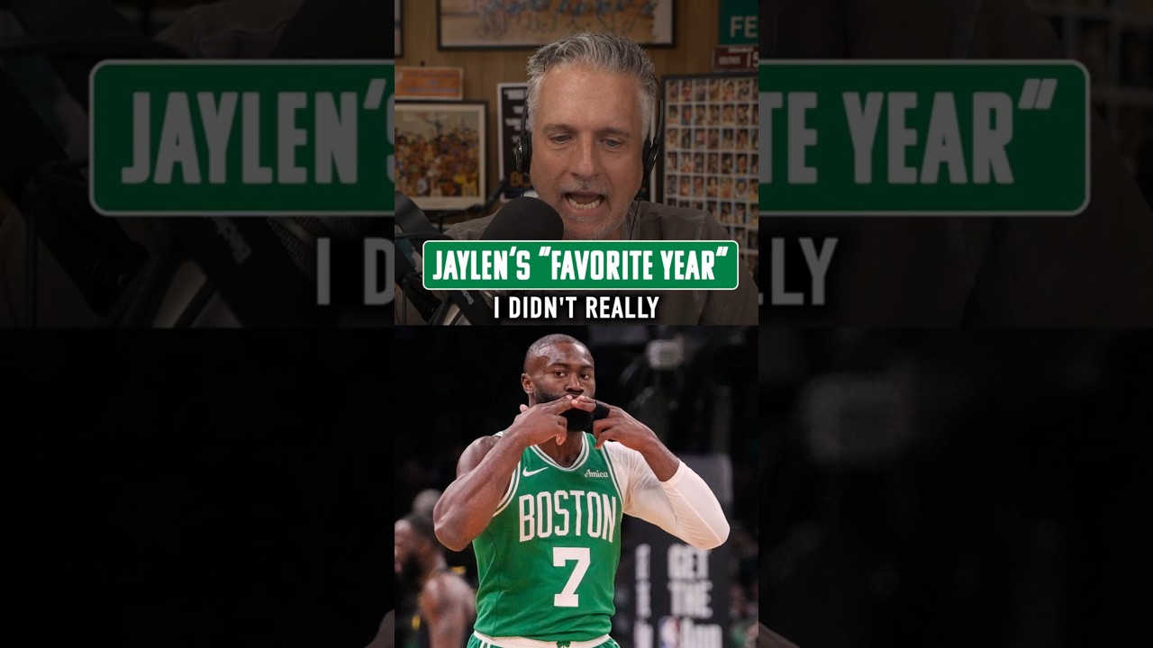 Bill and Nick Wright react to Jaylen Brown saying this year was his 