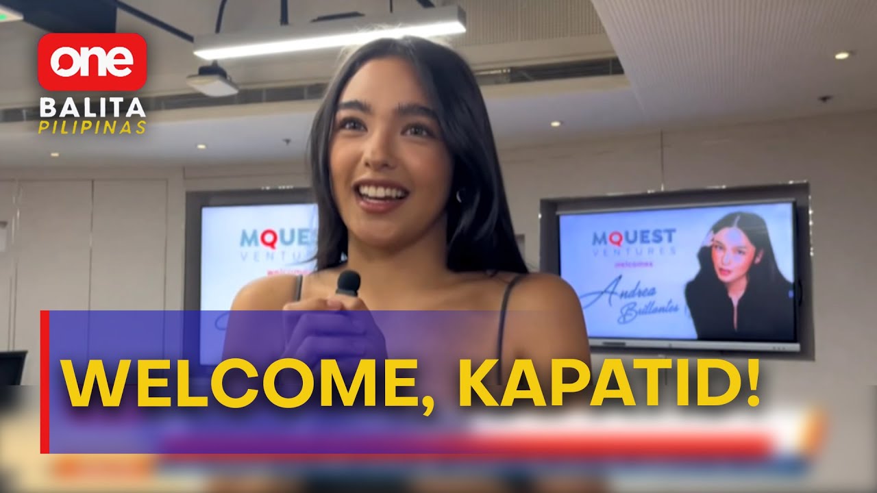 Andrea Brillantes, bagong Kapatid sa MQuest Ventures | One Balita Pilipinas