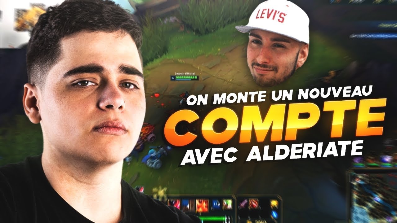 DE RETOUR SUR LOL, ON MONTE UN COMPTE LVL 30 AVEC ALDERIATE