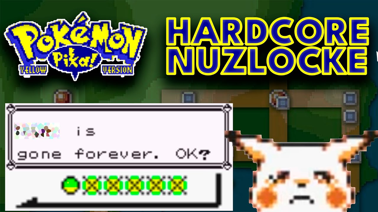 My first Hardcore Nuzlocke was totally insane - Pokemon Yellow