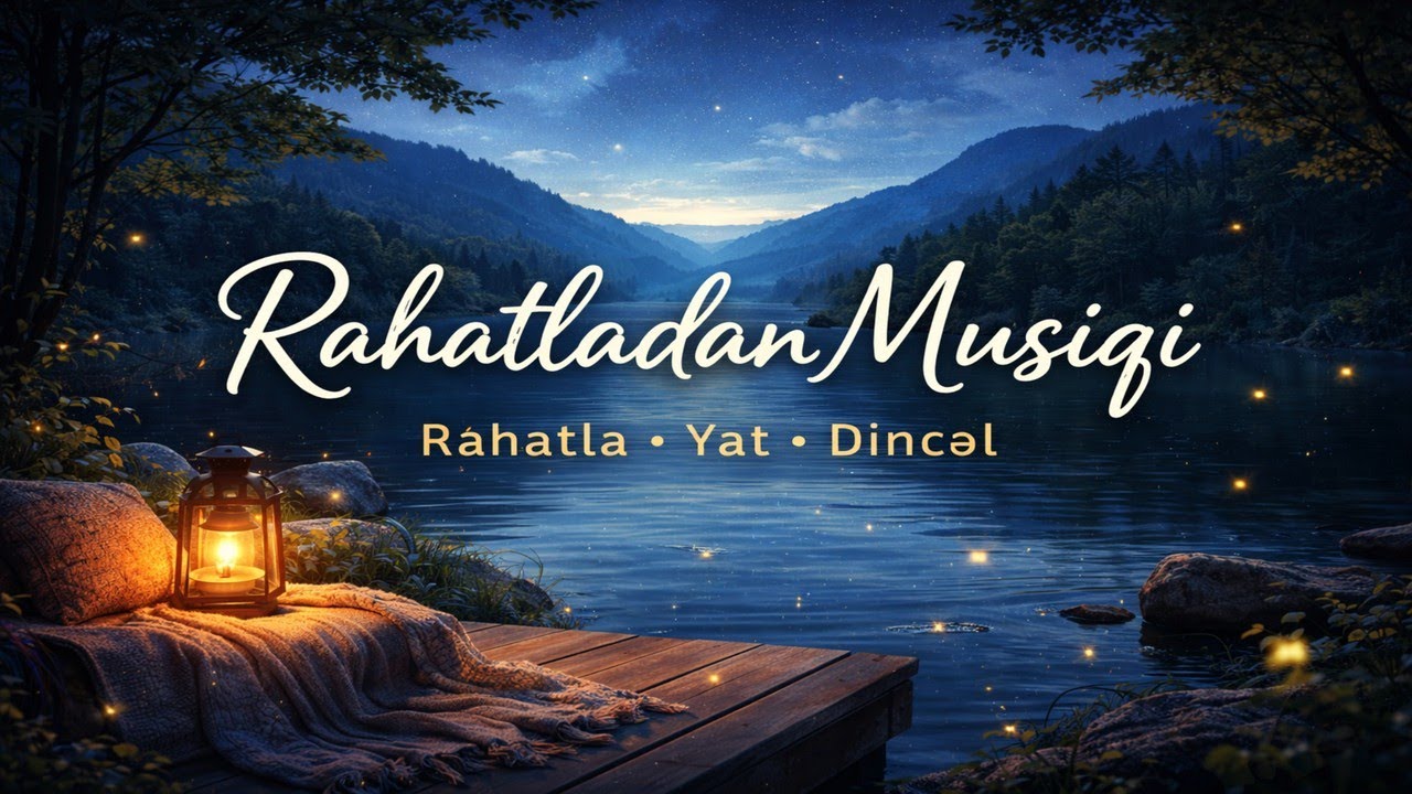 Rahatladan Musiqi 🌙 Stressi Azaldan, Yuxu və Dincəlmə üçün Sakit Səslər