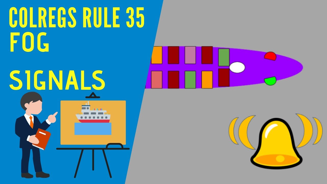 Colregs Sound Signals - Rule 35 Sound Signals in Restricted Visibility