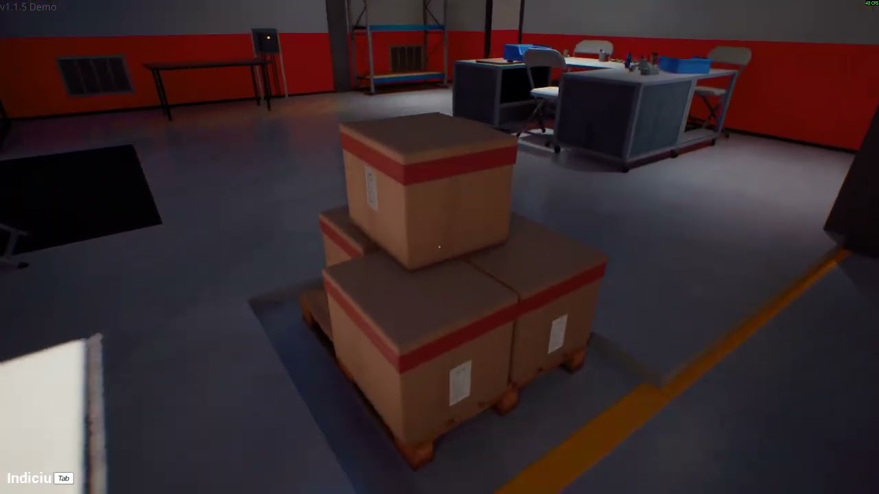 #1446-NOU-am devenit curier -Pack and Ship: Warehouse Simulator