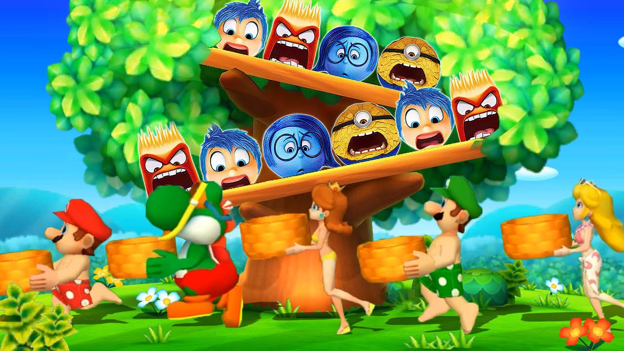 【マリオパーティ100 ミニゲームコレクション】ルイージ vs ピーチ vs デイジー vs マリオ (マスターcpu)