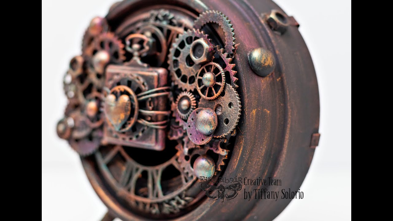 Altered project using Art Alchemy Wax | Tiffany Solorio