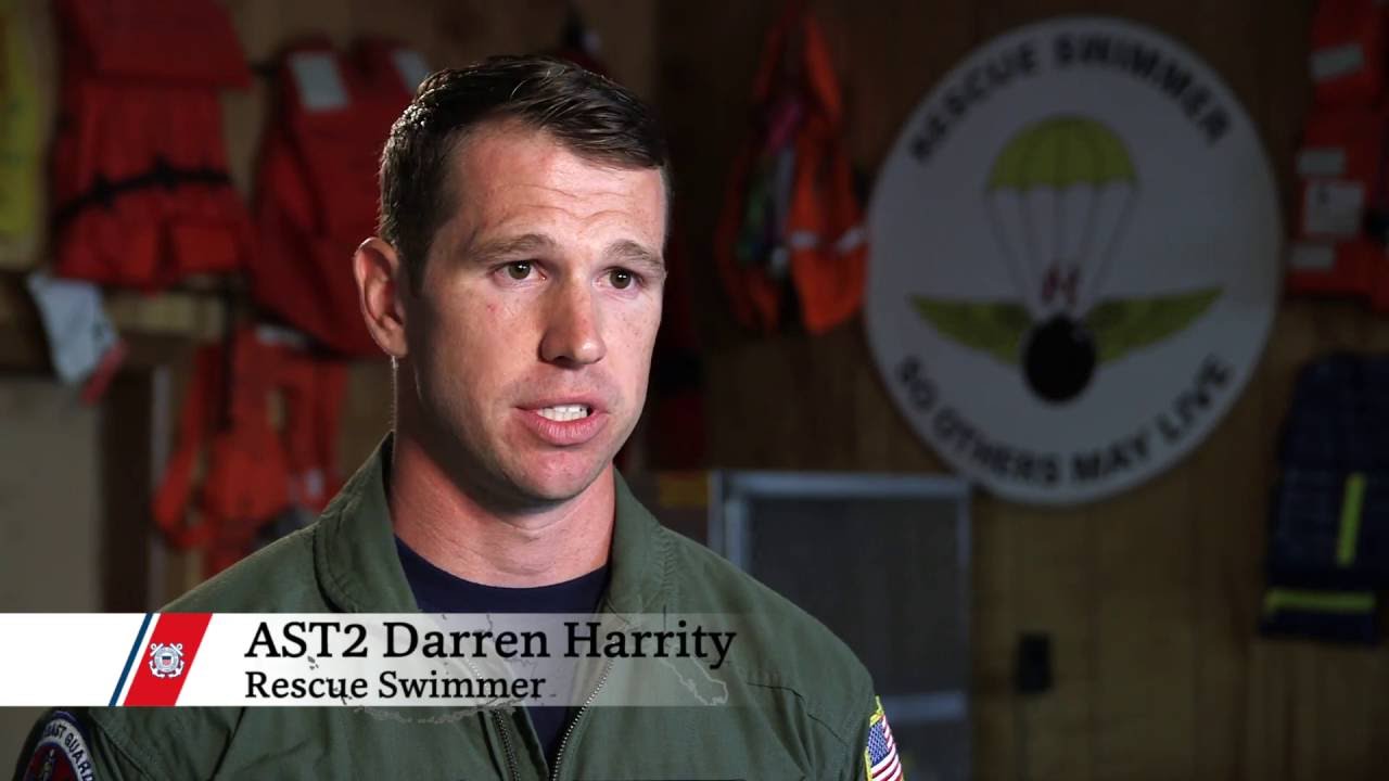 Rescue Swimmer Darren Harrity |  2016 Pacific Area Awards