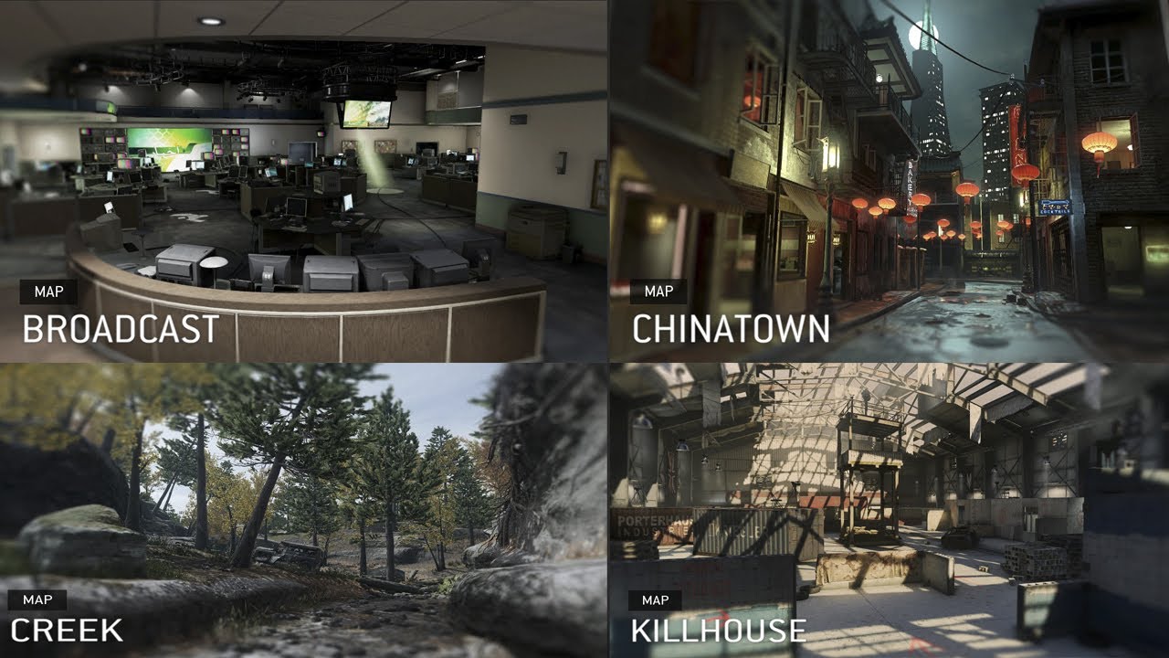 Call of Duty: Modern Warfare Remastered - Variety Map Pack All Maps