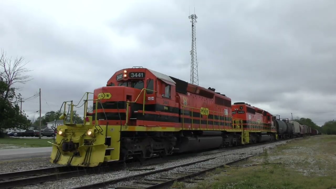 A big day on the Toledo,Peoria,and Western Indiana Subdivision 5-21-2025