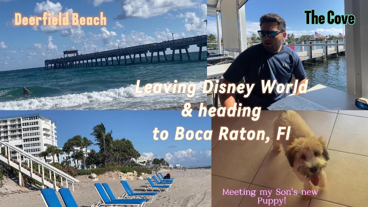 Leaving Disney World and heading to Boca Rato, Fl