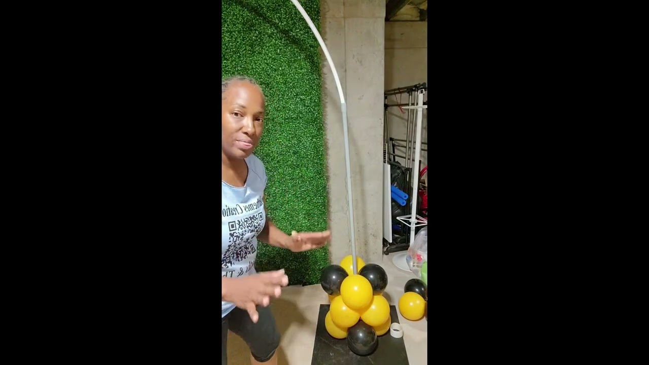 How to make a Balloon Arch.  DIY Building a Balloon Arch