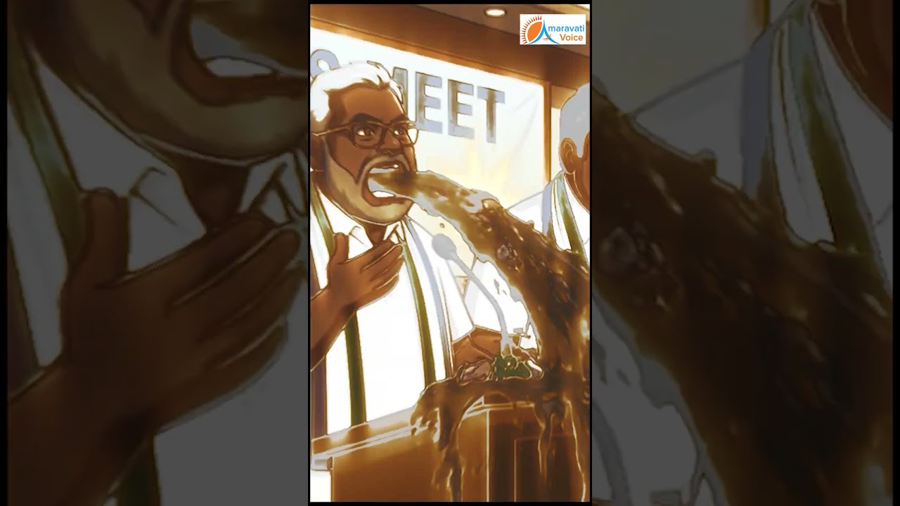 Video of the fake Ambati AI shaking AP.