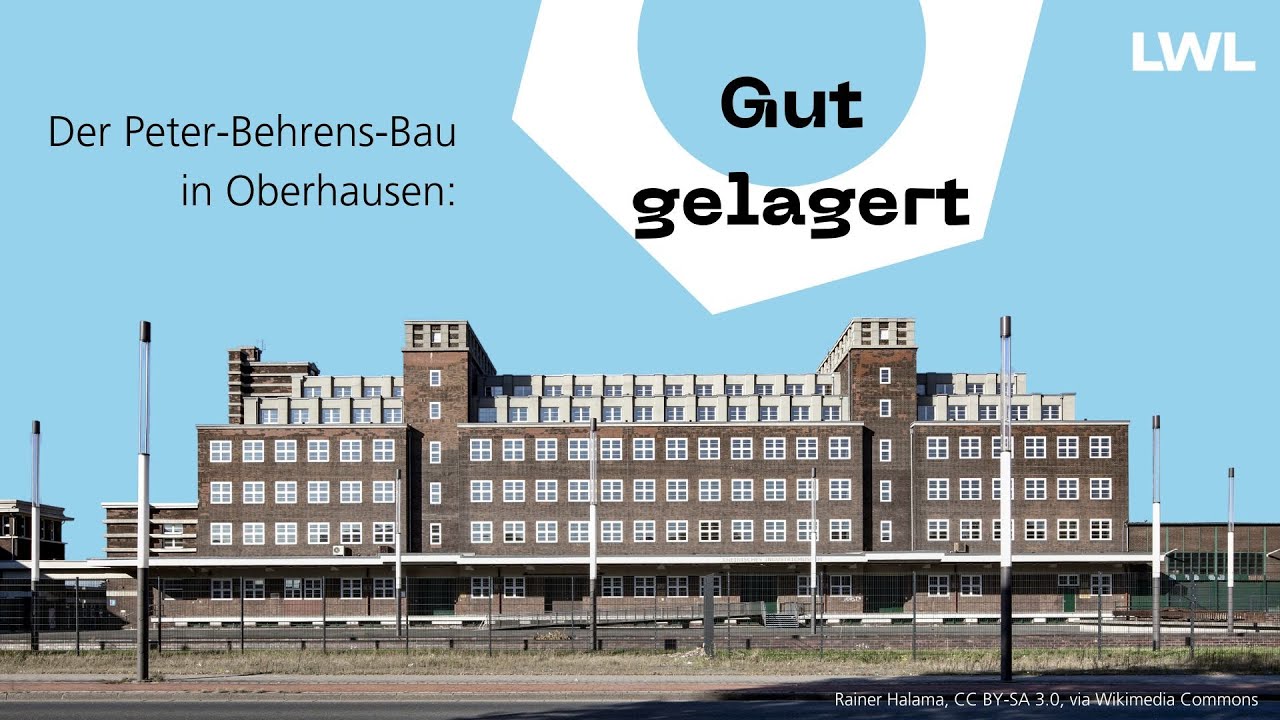 Gut gelagert - Der Peter-Behrens-Bau in Oberhausen